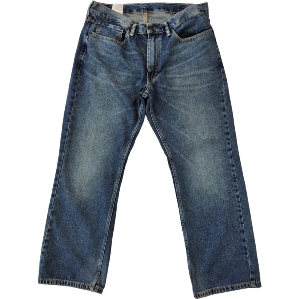 ✅ Levi's Men's 559 Relaxed Straight Jeans 100% cotton waist 36 inseam  30